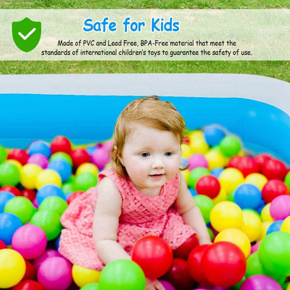 Cove 120in Family Inflatable Pool