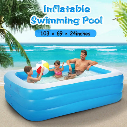 Lagoon 103in Inflatable Pool