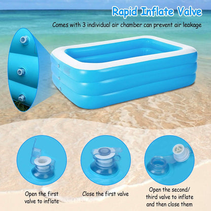 Lagoon 103in Inflatable Pool