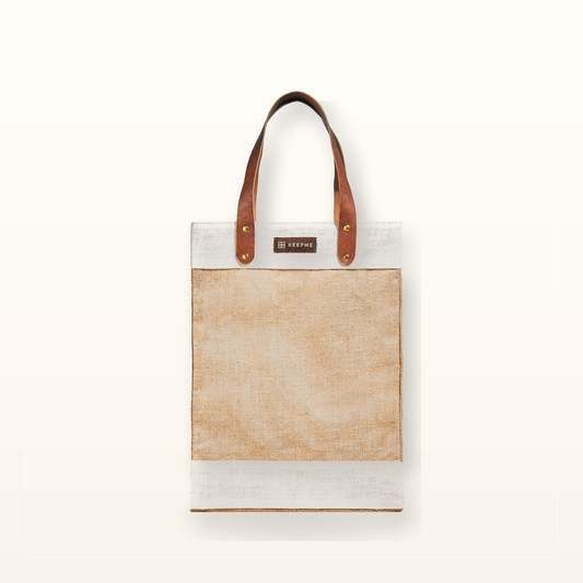 Studio product photo for Jute Tall Tote