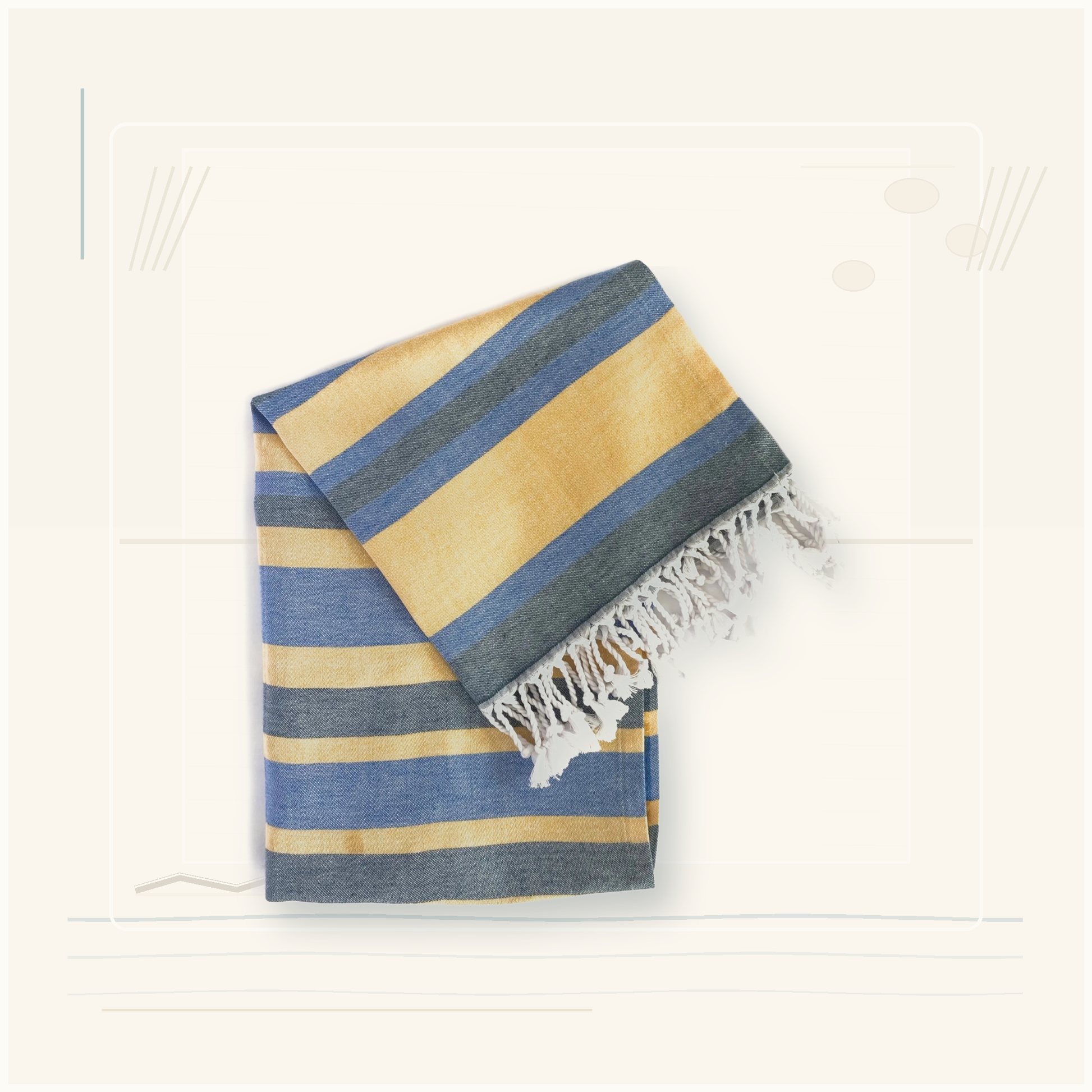 Ember & Coast Product-Line Showcase card thumbnail 2026-05-05 for Malibu Sands Turkish Cotton Beach Towel using verified product imagery