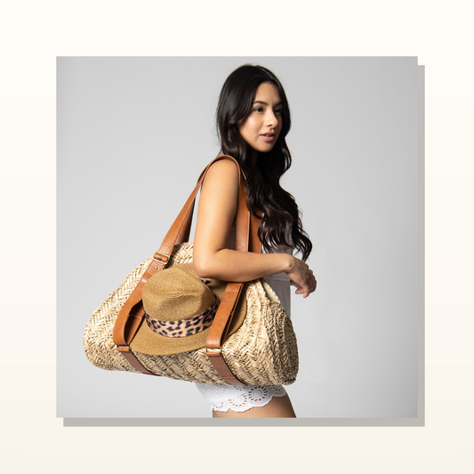 Studio product photo for The Belinda Taco Bag with Hat Holder