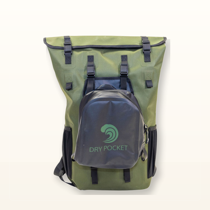 Studio product photo for The Murphy Waterproof Floating Backpack Dry Bag With Shell Bag