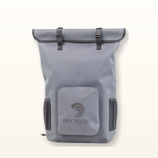 Studio product photo for Waterproof Floating Backpack Dry Bag - Grey