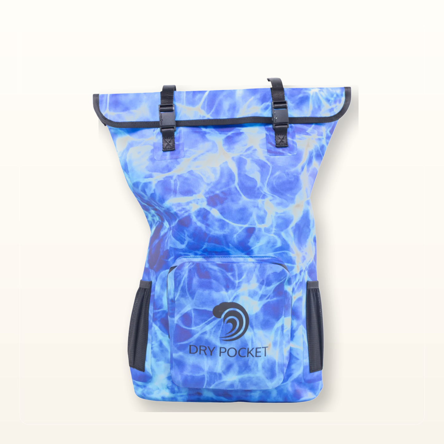 Studio product photo for Waterproof Floating Backpack Dry Bag - Ocean Blue