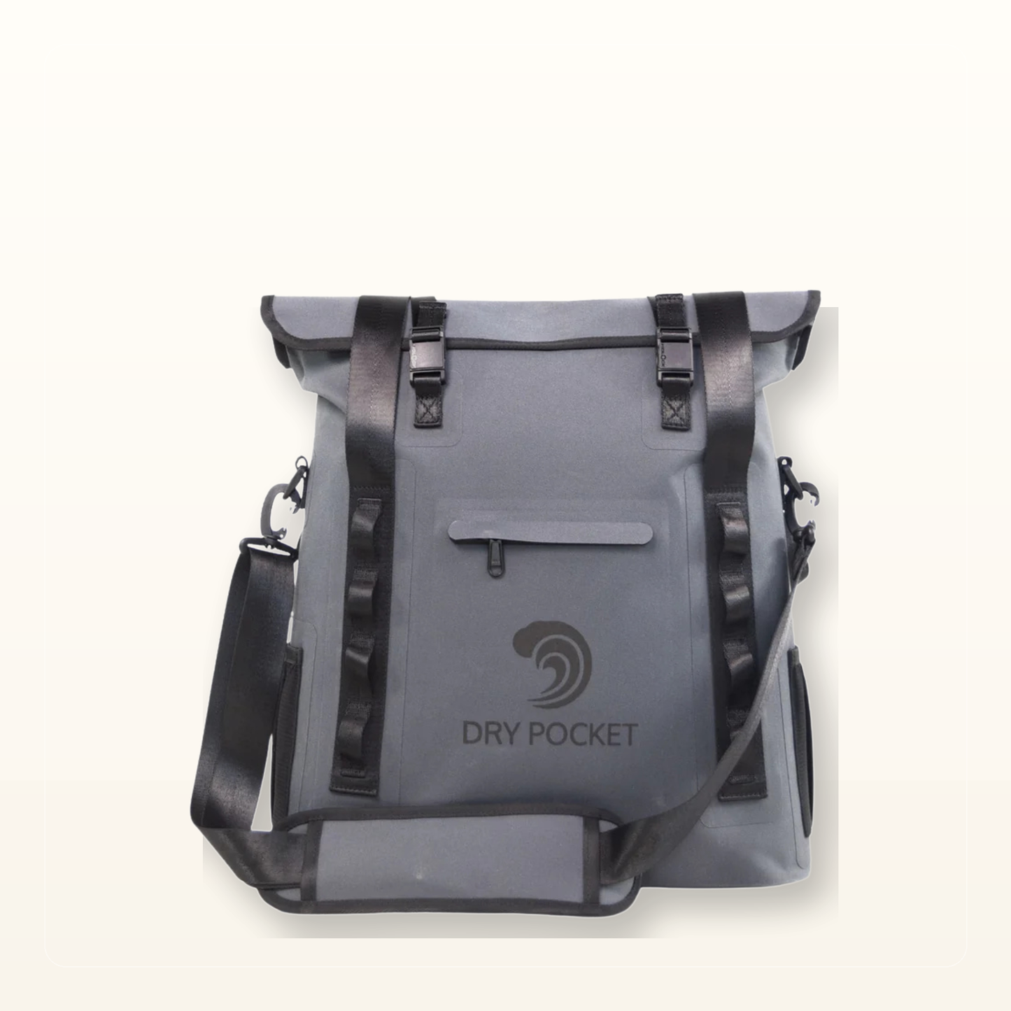 Studio product photo for Waterproof Floating Tote Cooler - Dark Grey