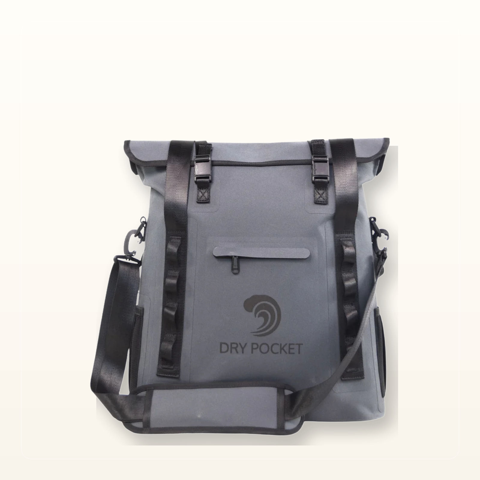 Studio product photo for Waterproof Floating Tote Cooler - Dark Grey