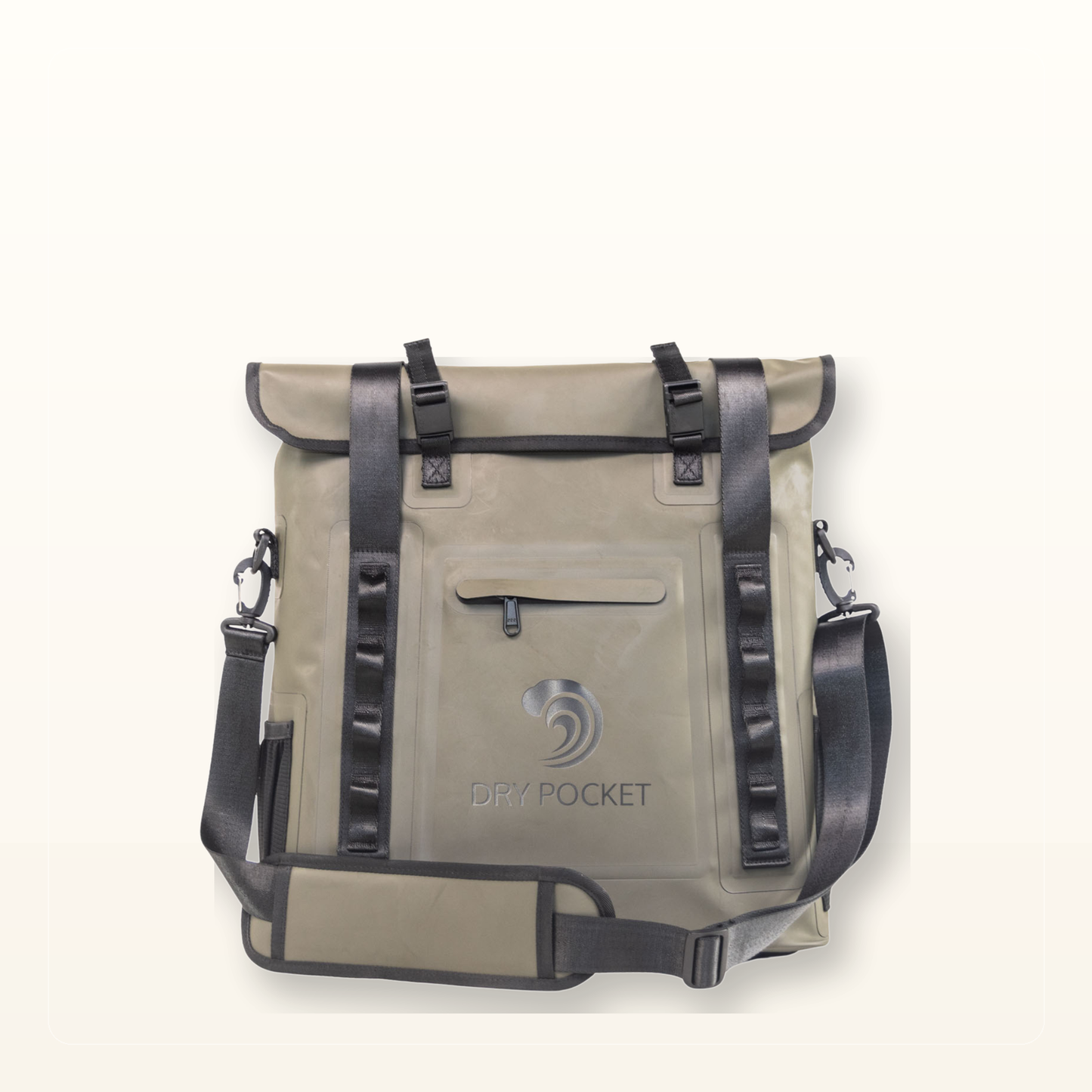 Studio product photo for Waterproof Floating Tote Cooler - Hunter Green